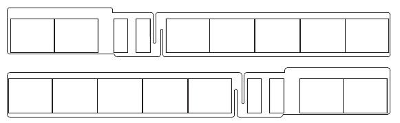 Seitenfenster EW B, rechts + links