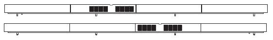 Dachblende rechts + links