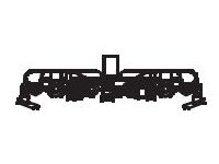 Achslagerblende, kompl. (Antriebscontainer)