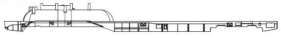 Rahmen 602 002-8 Triebwagen 2