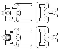 Kinematik m. Halter PCB (Antriebscontainer)