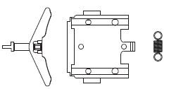 Kupplungsteile (3tlg.)