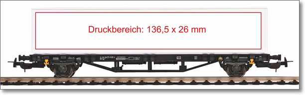 H0 Containertragwagen