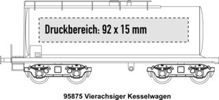 4achsiger Kesselwagen