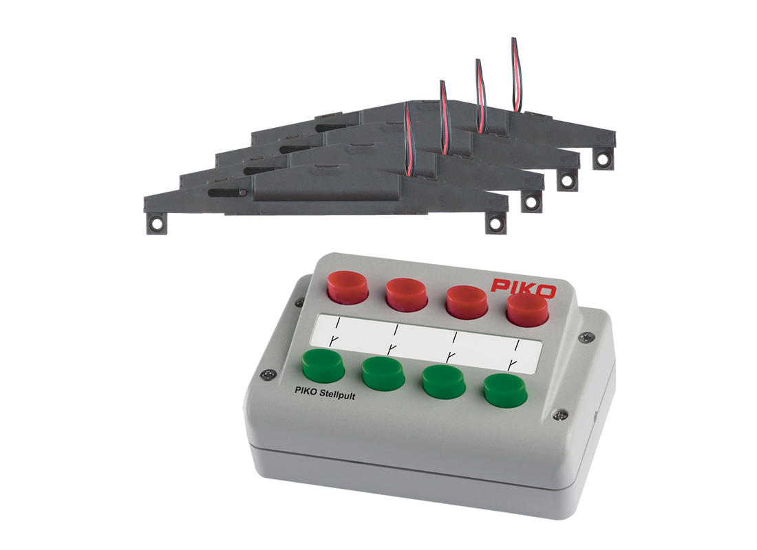+ NEU PIKO 55230 H0 Schrauben-Set für Weichenantrieb 10-teilig