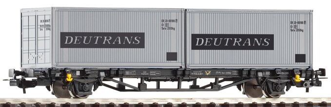 Containertragwagen Lgs579 DR IV "Deutrans"