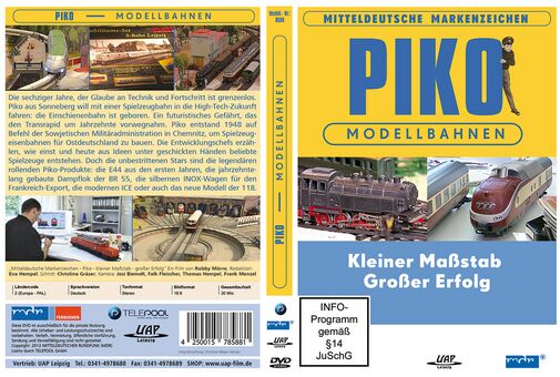 DVD PIKO Modellbahnen "Kleiner Maßstab - Großer Erfolg"