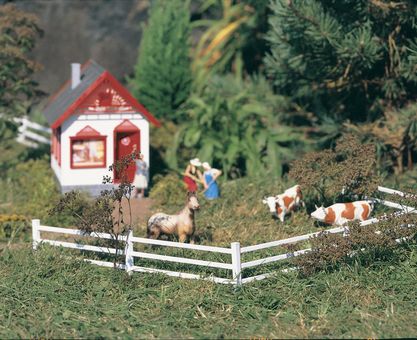 White Wooden Fence