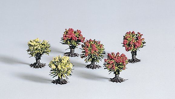 Flowering Bushes, 6 pcs