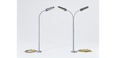 Straßenlampe zweiflammig