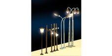 Straßenlampe zweiflammig