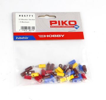 Mini-Plugs & Sockets, 32 & 8 pcs