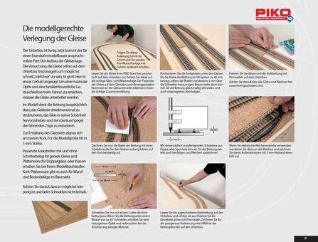 PIKO H0 A-Track Layout Book, German