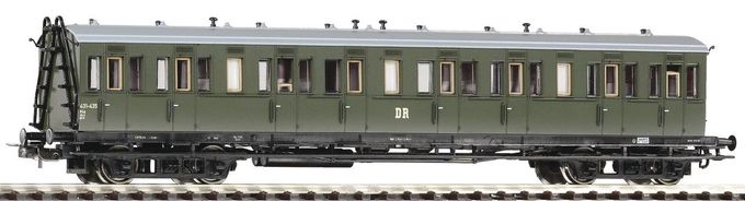 Abteilwagen B4p 2. Klasse DR III ohne Bremserhaus