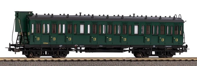 GER: Abteilwagen 3. Klasse SNCB III mit Bremserhaus