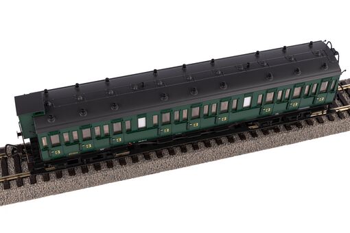 GER: Abteilwagen 3. Klasse SNCB III mit Bremserhaus
