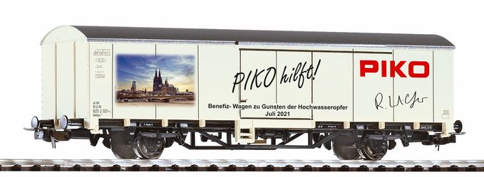 Benefiz-Wagen Gedeckter Güterwagen "Unwetter-Katastrophe 2021" !! Lieferung: bis Ende September !!