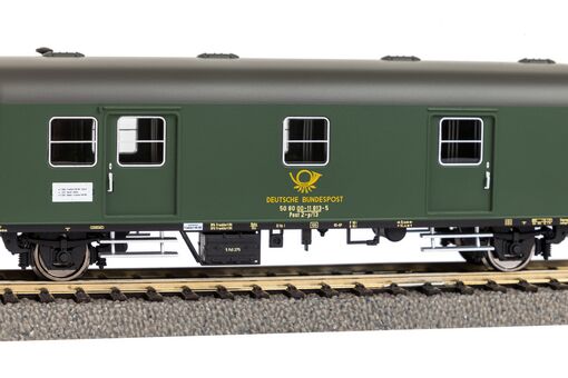GER: Bahnpostwagen Post-p/13 DBP IV