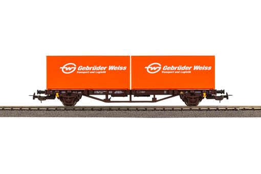 Containertragwagen Lgs579 ÖBB V "Gebr. Weiss"