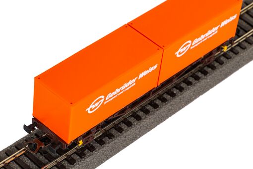 Containertragwagen Lgs579 ÖBB V "Gebr. Weiss"