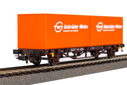 Containertragwagen Lgs579 ÖBB V "Gebr. Weiss"