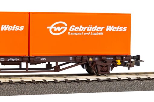 Containertragwagen Lgs579 ÖBB V "Gebr. Weiss"