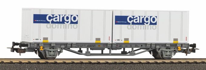 Containertragwagen Cargo Domino SBB V 2x20' Container
