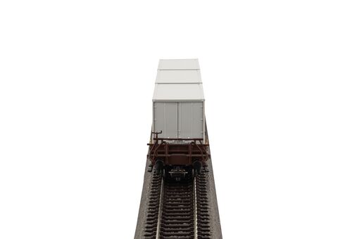Containerwagen Rs DSB IV mit 3x 20' Containern DSB