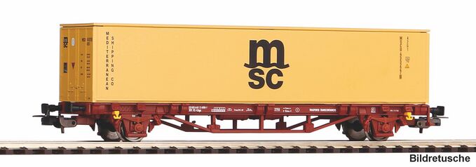Containertragwagen MSC FS VI 1x40' Container
