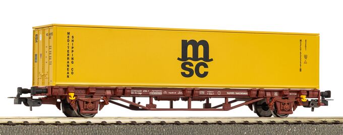 Containertragwagen MSC FS VI 1x40' Container
