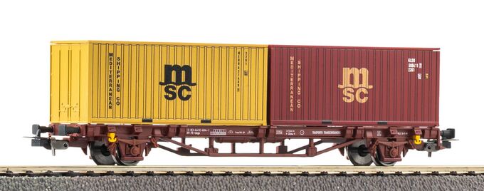 GER: Containertragwg. 2x 20" MSC Container FS V
