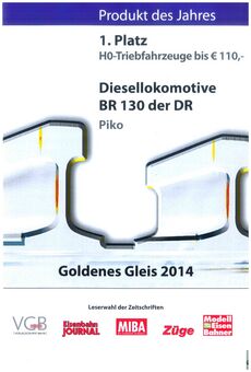 Diesellok BR 130 DR IV