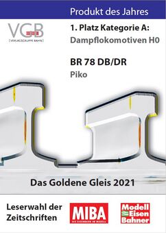 Dampflok BR 78 DB III Wechselstromversion