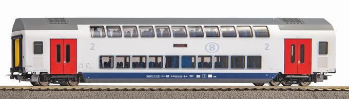 2nd Cl. Bilevel Passenger car SNCB VI