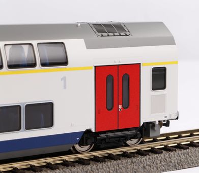 1st Cl. Bilevel Passenger car SNCB VI