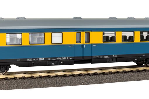 GER: Durchgangswagen Steuerwagen Bghqu S-Bahn Leipzig DR IV