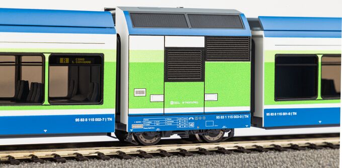 GTW 2/6 Stadler ATR 115 Commuter train Ferrovia Nord Milano VI