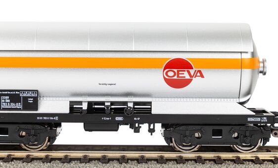 GER: Druckgaskesselwagen OEVA ÖBB Ep. IV