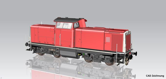 Diesellok BR 213 orientrot DB AG V