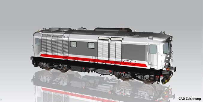 Diesellok D.445 IC Lackierung FS VI
