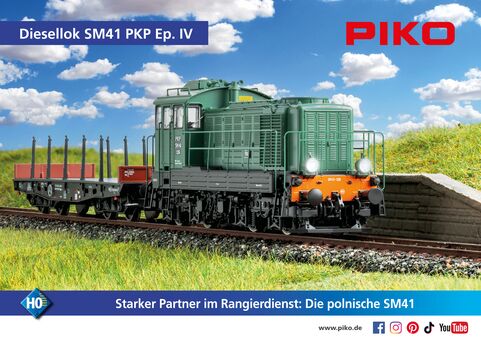 GER: Diesellok Sm41 PKP IV + DSS PluX22