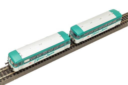 Dieseltriebwagen BR 798 + Steuerwagen Ulmer Spatz DB AG V