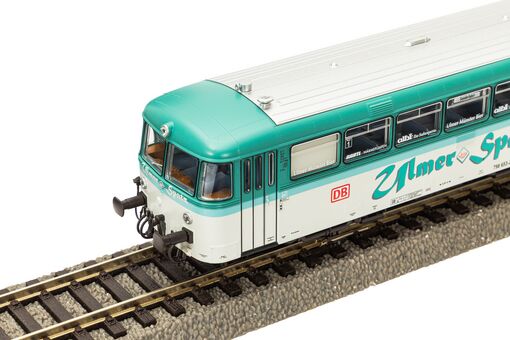 Dieseltriebwagen BR 798 + Steuerwagen Ulmer Spatz DB AG V