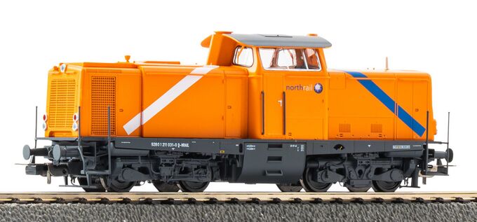 GER: Diesellok BR 211 NorthRail VI + DSS PluX22