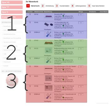 GER: Lohnarbeit Einbau Decoder