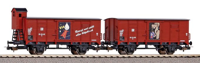 2-car set Boxcars Fit DR III