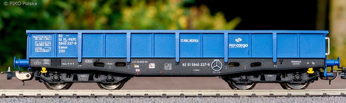 2-car set Low-side gondola= 401Zp Eamos, PKP Cargo VI