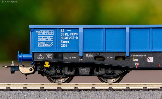 2-car set Low-side gondola= 401Zp Eamos, PKP Cargo VI