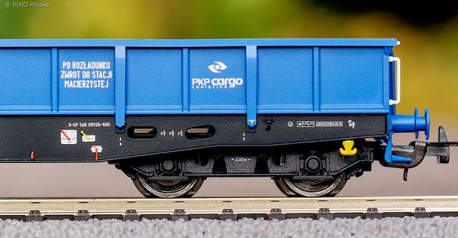 2-car set Low-side gondola= 401Zp Eamos, PKP Cargo VI