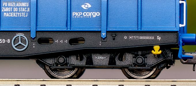 2-car set Low-side gondola= 401Zp Eamos, PKP Cargo VI